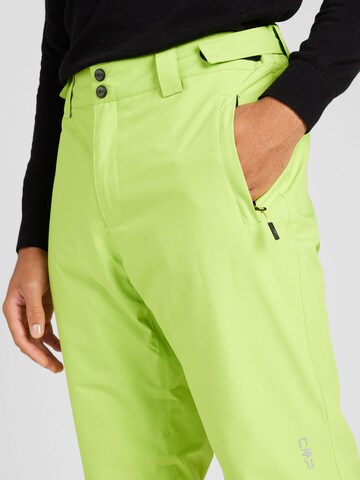 Regular Pantalon outdoor CMP en vert