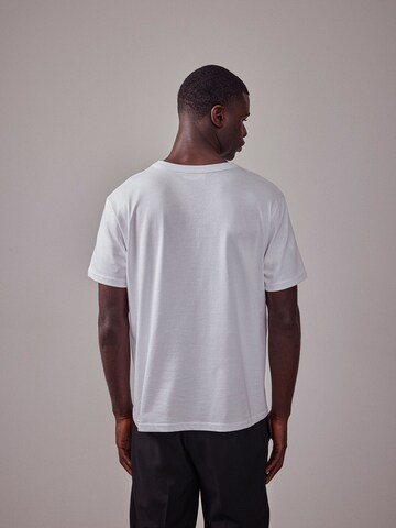 DAN FOX APPAREL - Camiseta 'The Essential' en blanco