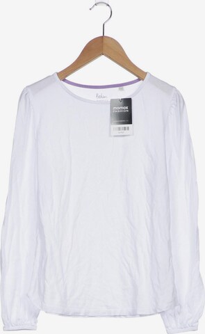 Boden Langarmshirt M in Weiß: predná strana