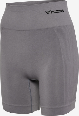 Hummel Skinny Sports trousers 'Tif' in Grey