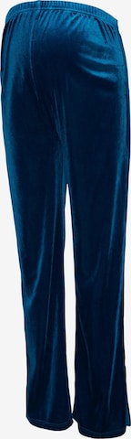 MAMALICIOUS Панталон 'SANDRA' в синьо: отпред