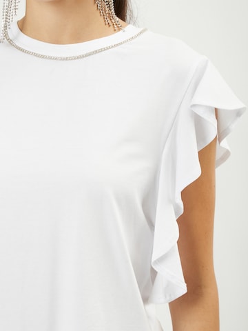 Influencer Top in Weiß