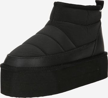melns Bianco Sniega apavi: no priekšpuses