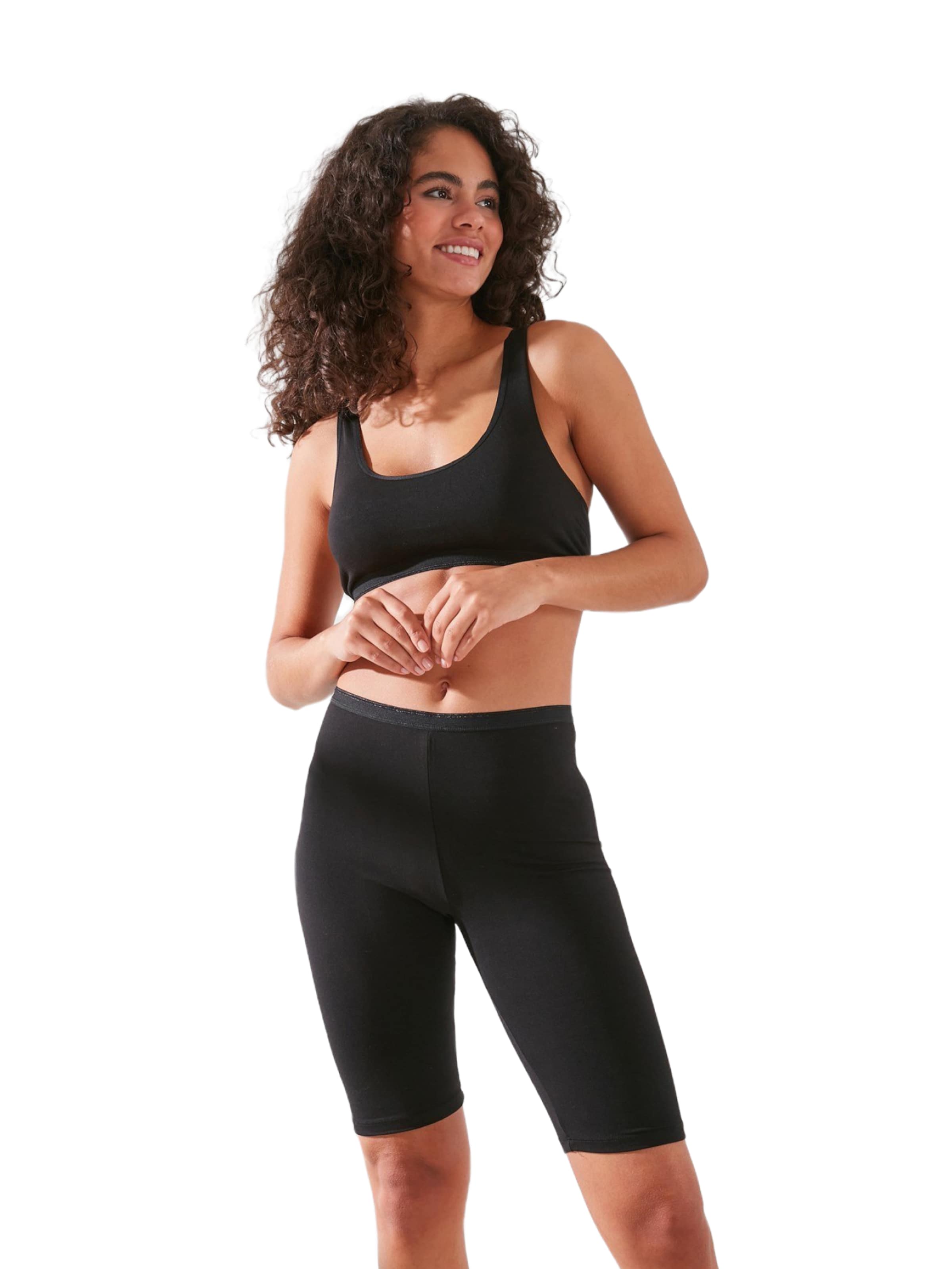 C&City Skinny Leggings in Black: front