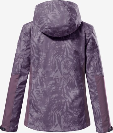 KILLTEC Outdoor jacket 'KOS' in Purple