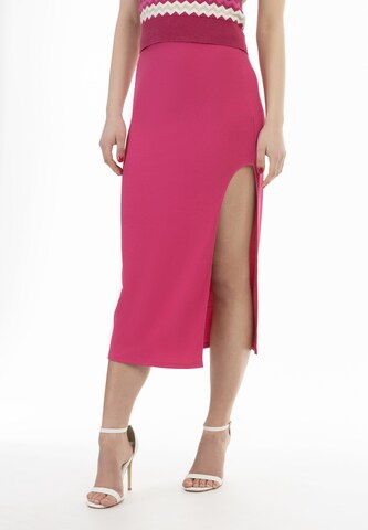 faina Skirt in Pink: front