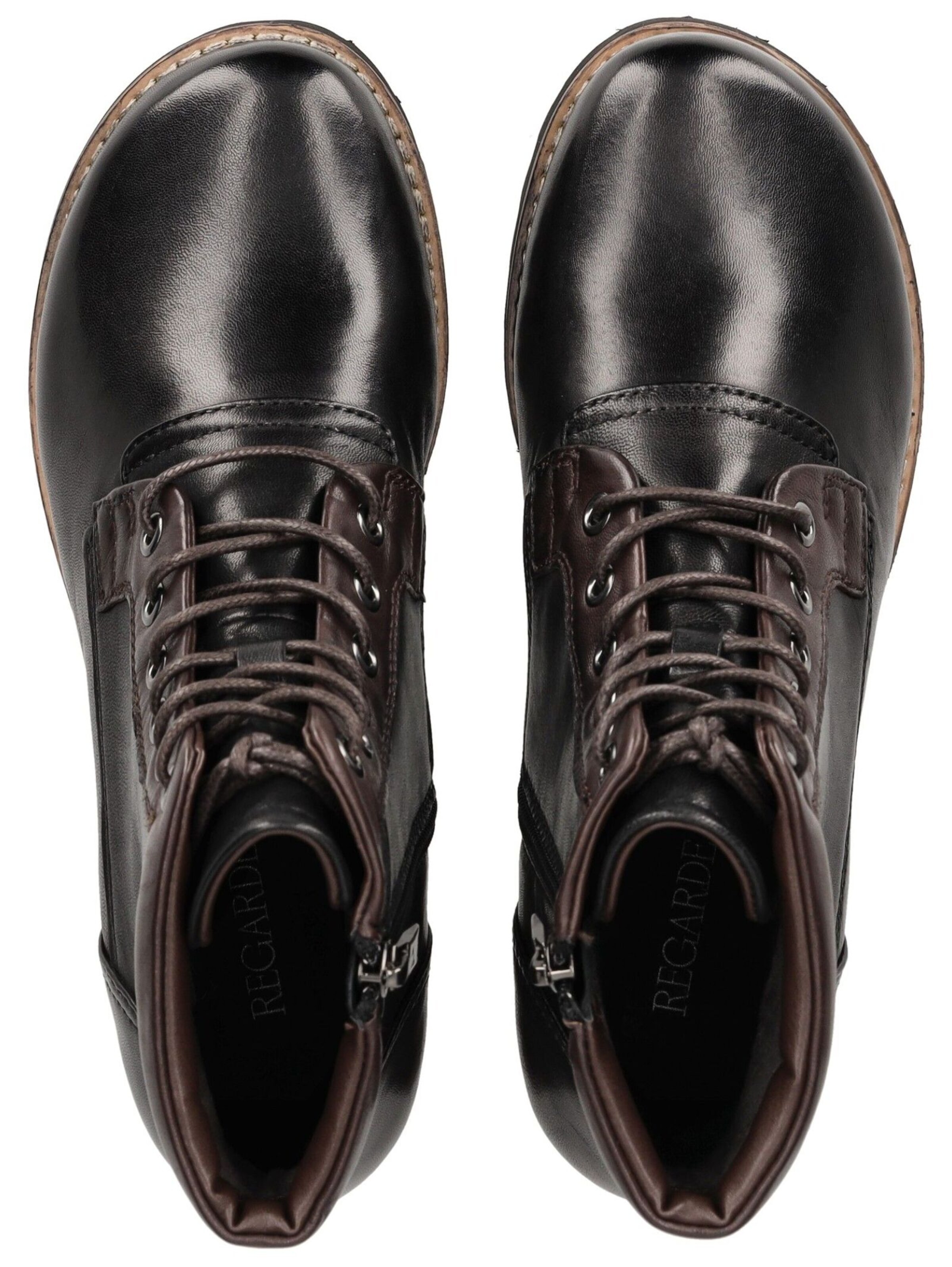 Regarde le Ciel Lace-up bootie in Black