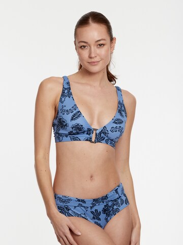 Bustino Top per bikini di VIVID in blu: frontale