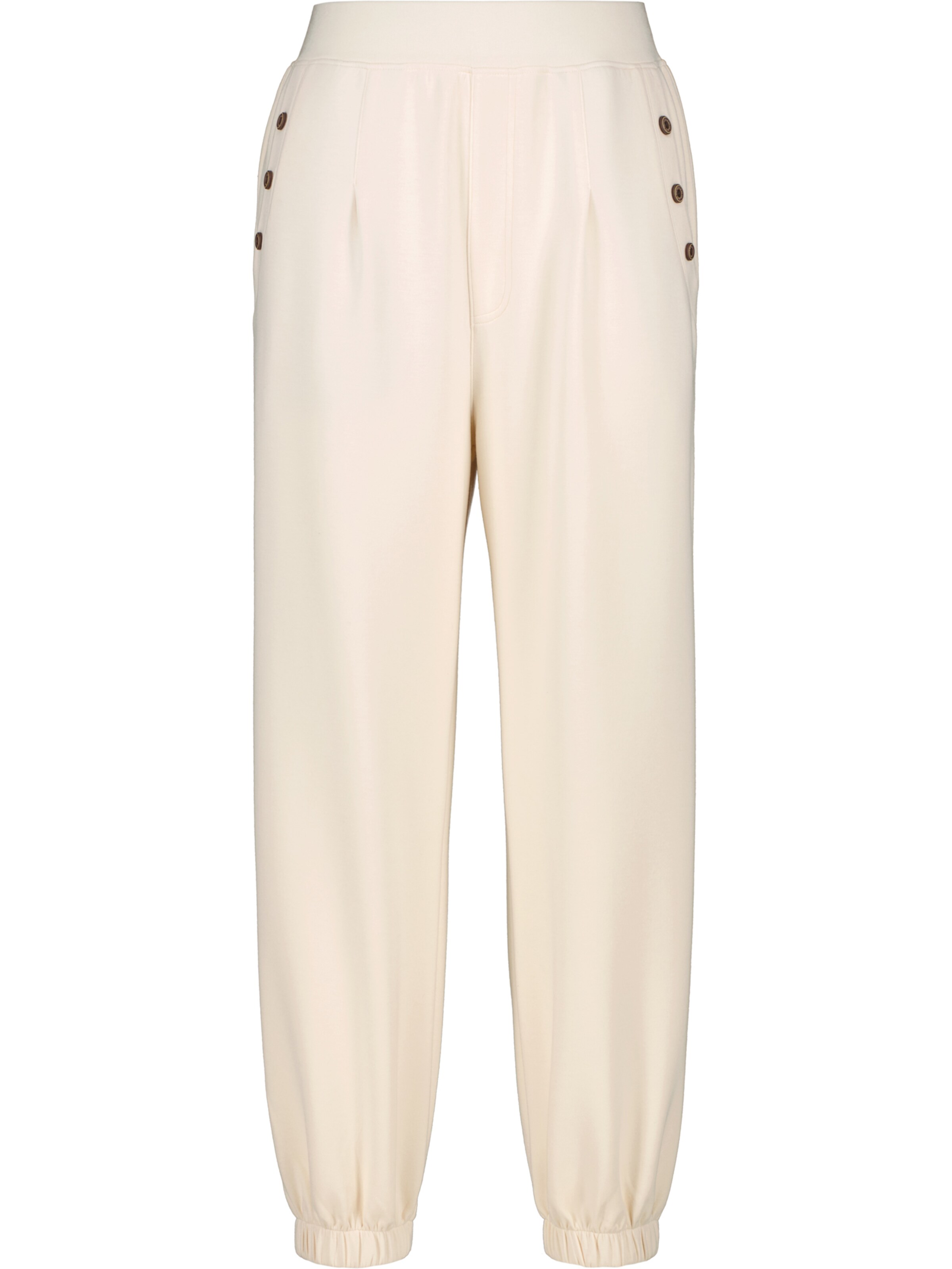 Tapered Pantaloni con pieghe 'ArletteAK' di Alife and Kickin in bianco: frontale