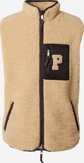 Pacemaker Gilet 'Claas' en sable / chocolat, Vue avec produit