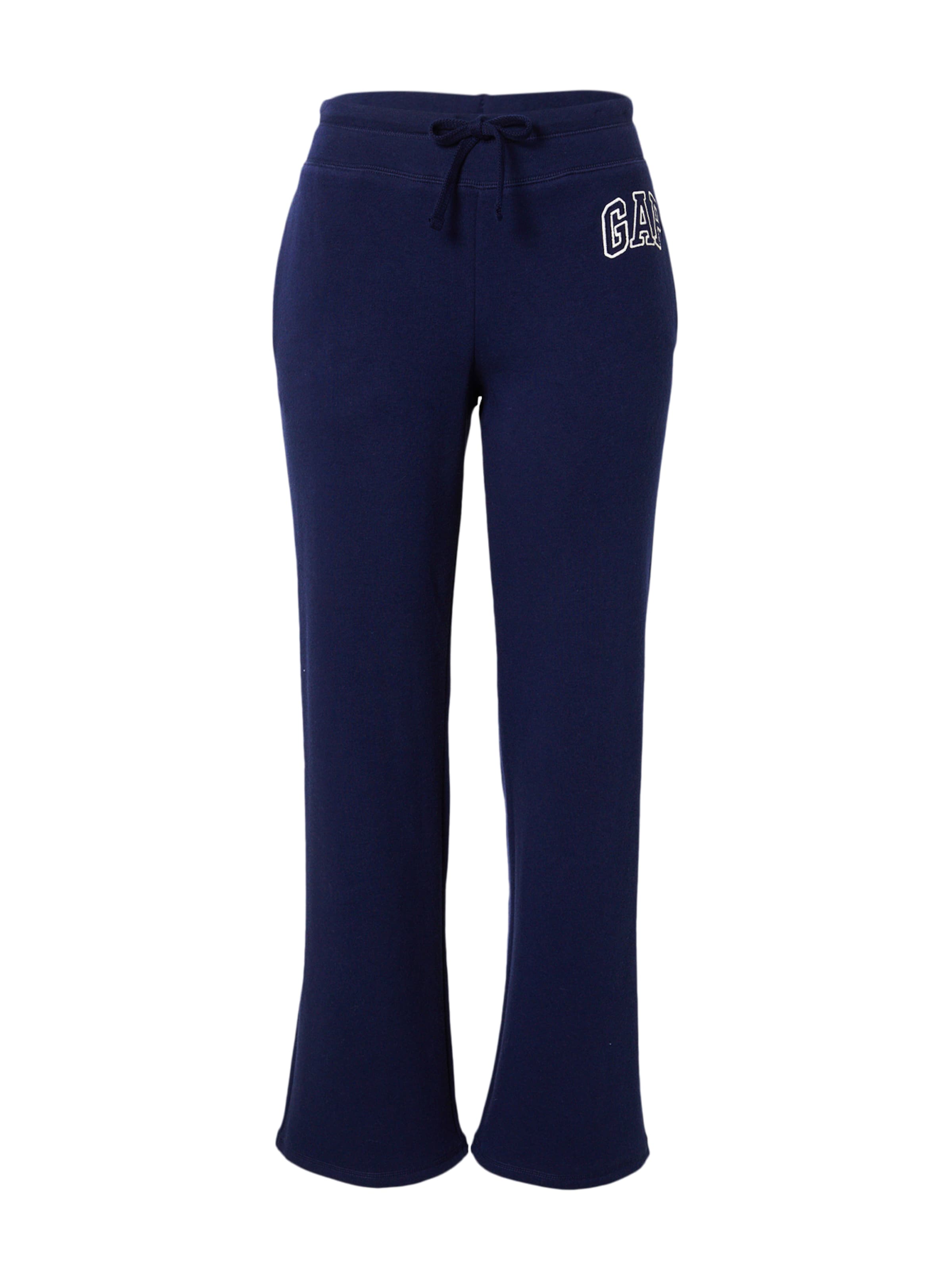 Bootcut Pantaloni de la GAP pe albastru: față