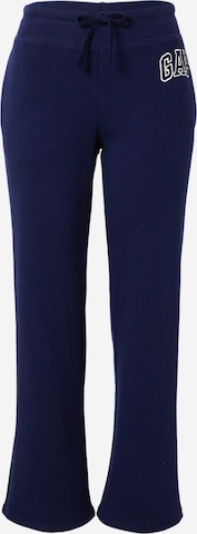 Bootcut Pantalon GAP en bleu : devant