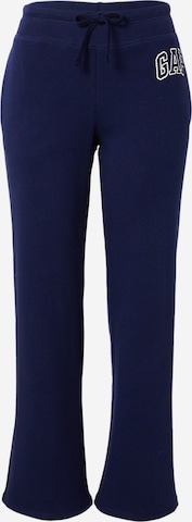 GAP Bootcut Broek in Blauw: voorkant