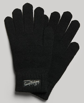 Superdry Full Finger Gloves in Black