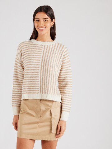 VERO MODA Pullover 'VMUranus' in Beige: Vorderseite