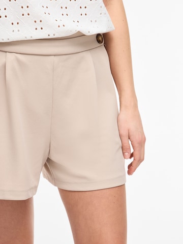 Loosefit Pantalon 'VICLARA' VILA en beige