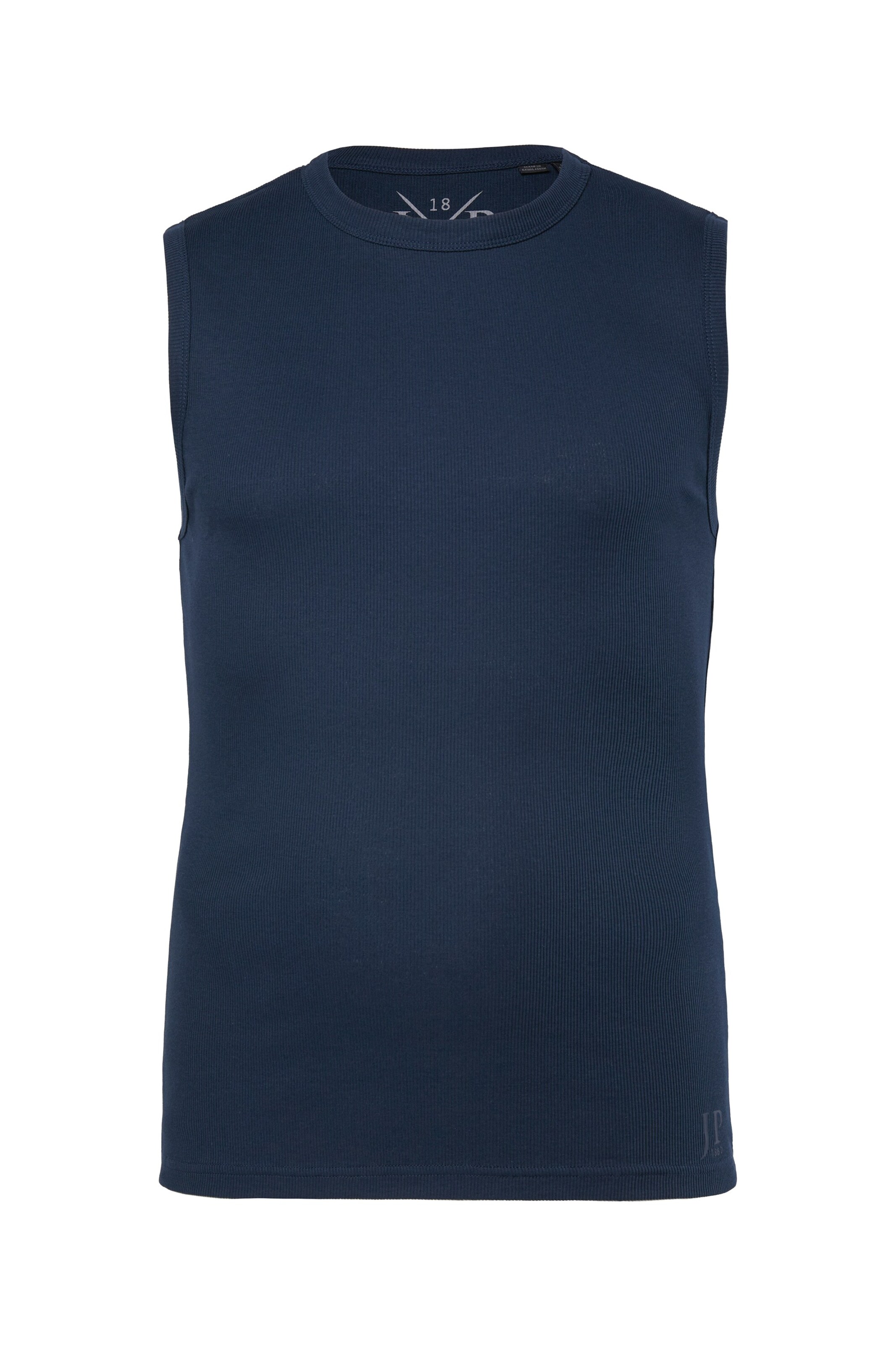 JP1880 Unterhemd in Blau: Vorderseite