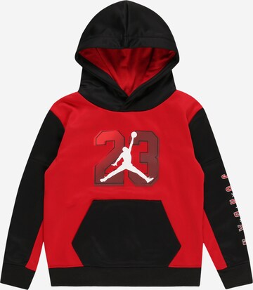 Sweat Jordan en rouge : devant