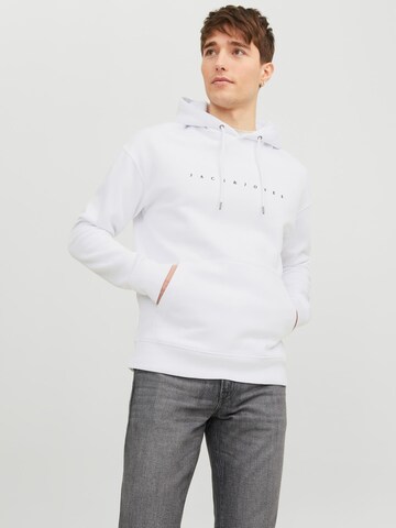 Sweat-shirt 'Star' JACK & JONES en blanc