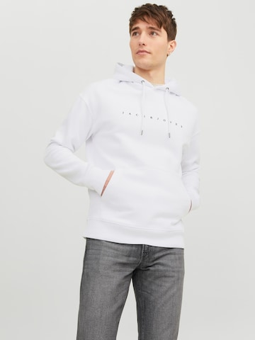 JACK & JONES Collegepaita 'Star' värissä valkoinen