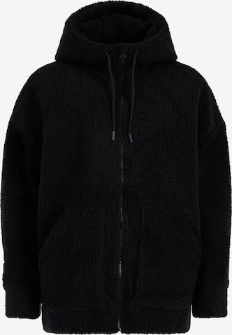 PROTEST Fleece jas 'PRTSophy' in Zwart: voorkant