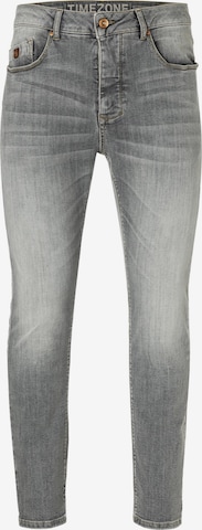 TIMEZONE Slimfit Jeans 'Dwyane' in Grijs: voorkant