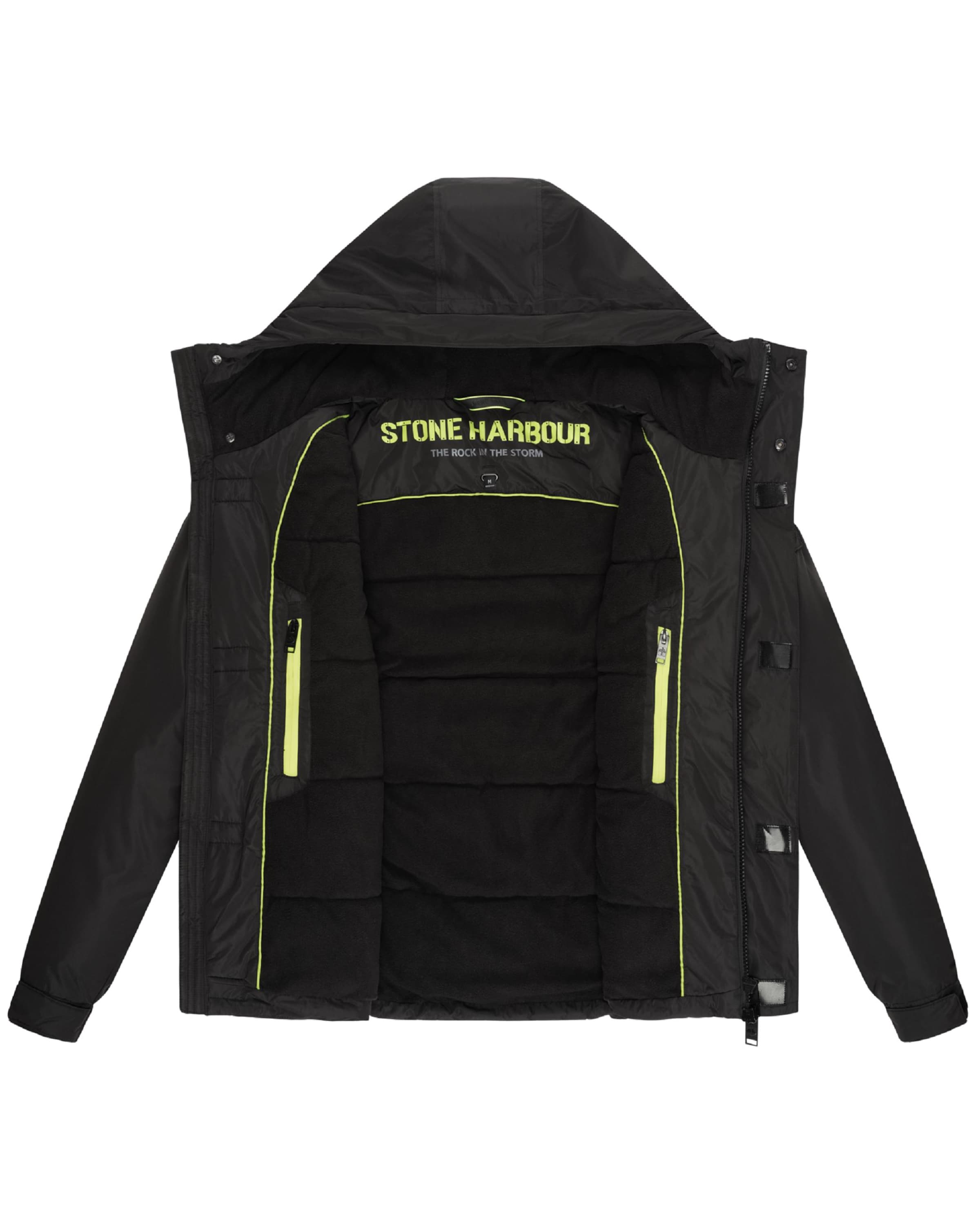 Veste d’hiver 'Yorchii XX' STONE HARBOUR en noir
