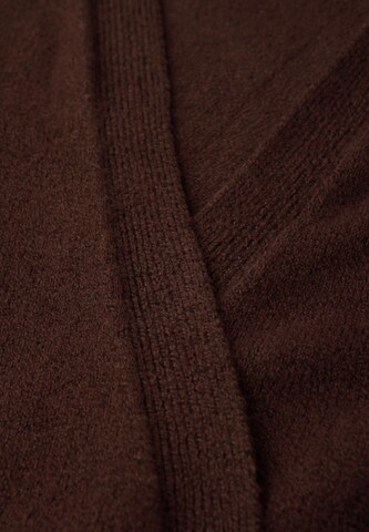 STREET ONE Strickjacke in Braun