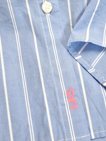 LIKS. Munich Bluse 'Damenbluse mit Print COSY aus Baumwolle - GloriaC'‌‌‌ in Blau