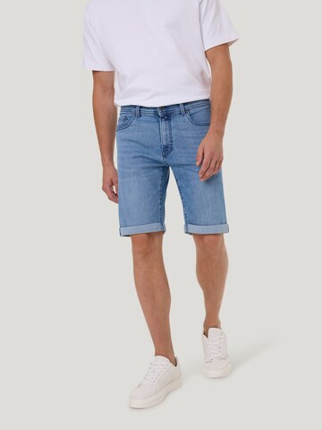 PIERRE CARDIN Slimfit Jeans 'Sisteron' in Blauw: voorkant