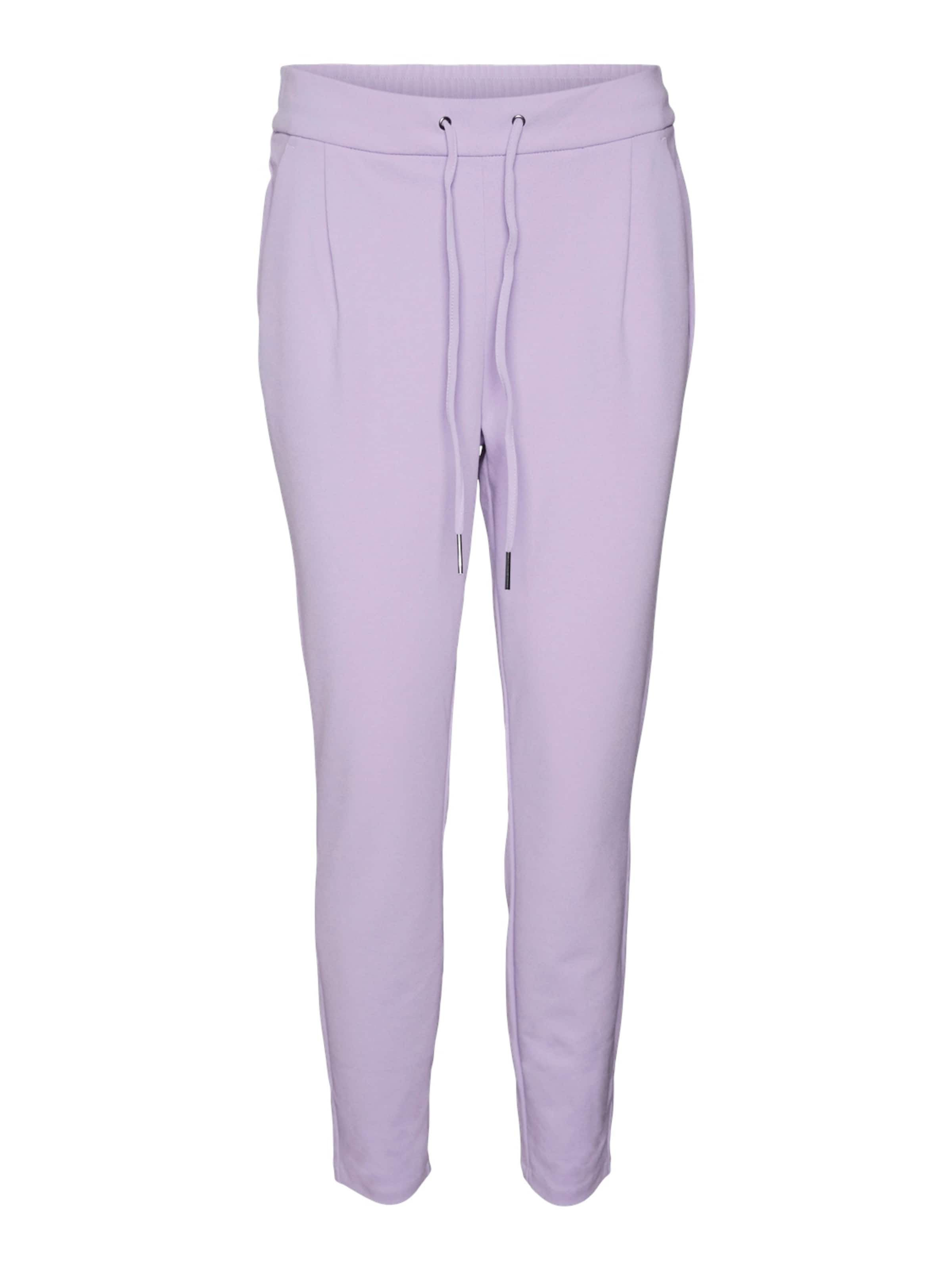 VERO MODA - Tapered Calças 'ZAMIRAEVA' em roxo: frente