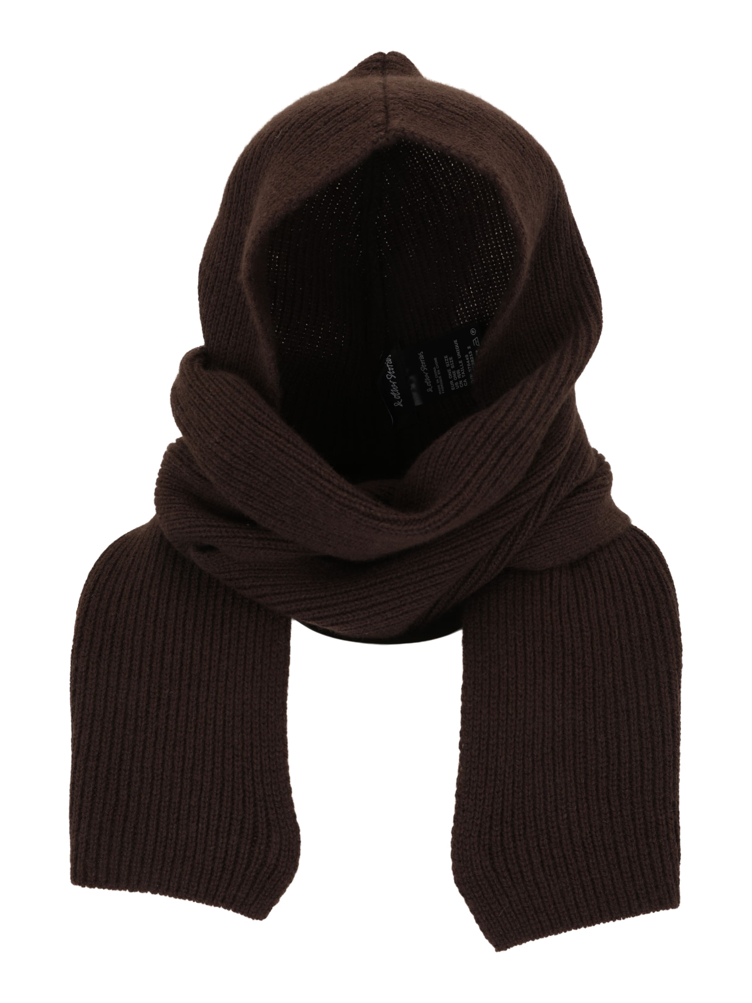 & Other Stories Szalik w kolorze brązowy: przód