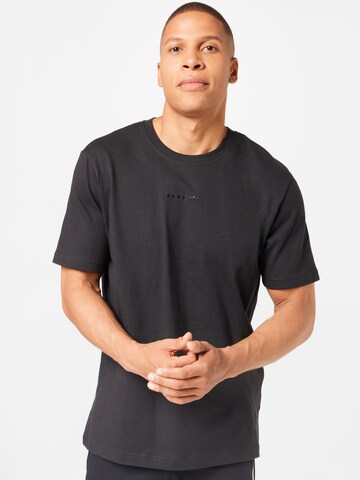 ADIDAS ORIGINALS - Camisa 'Reveal Essentials' em preto: frente