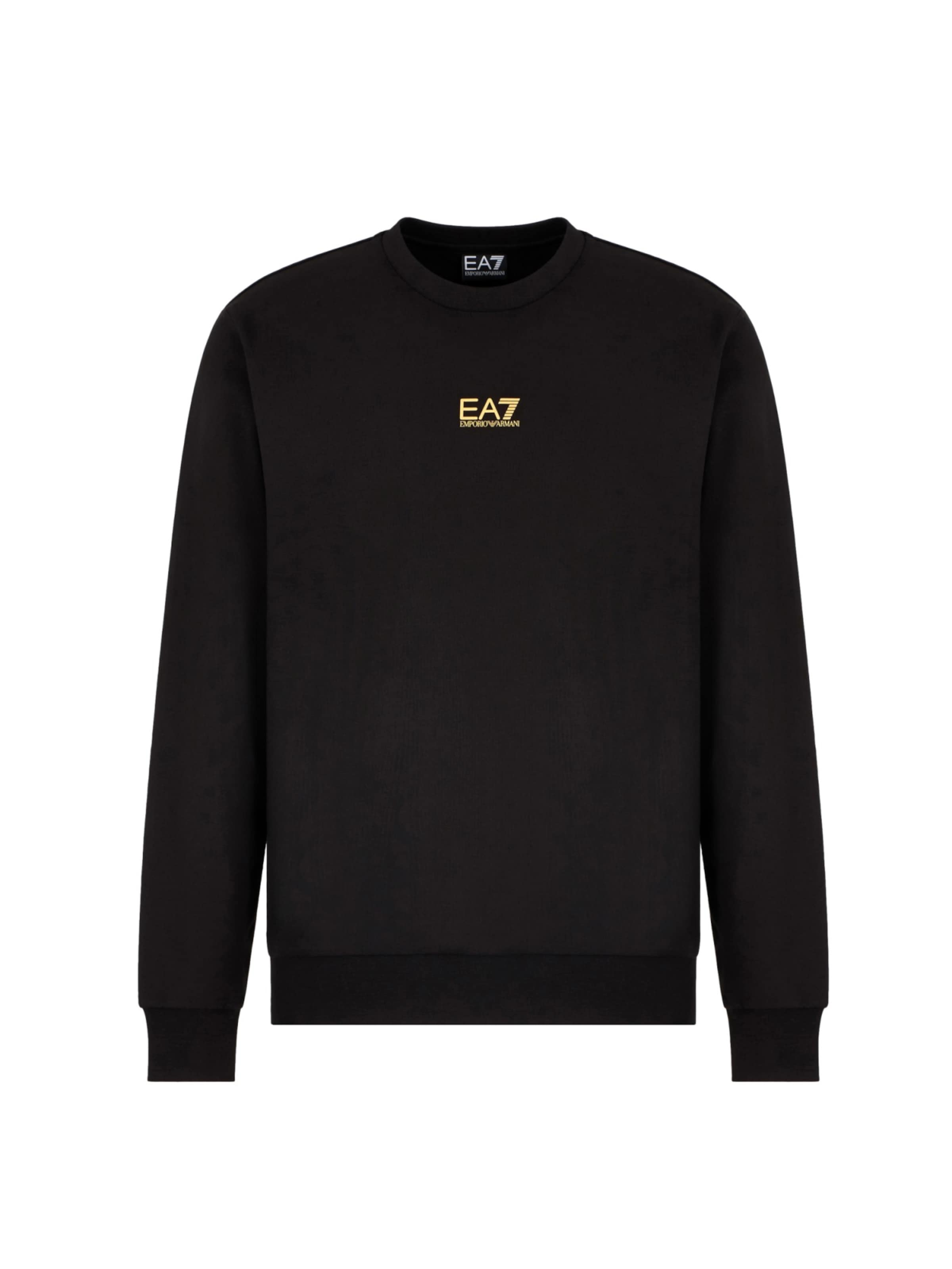 EA7 Emporio Armani Sweatshirt in schwarz, Produktansicht