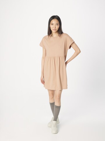 Urban Classics - Vestido 'Empire Valance' en rosa: frente