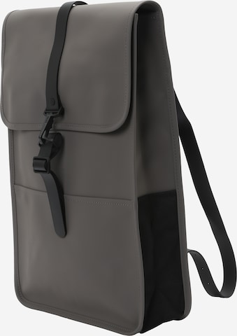 RAINS - Mochila en gris: frente