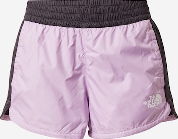 THE NORTH FACE Regular Pants 'HYDRENALINE' in Purple: front