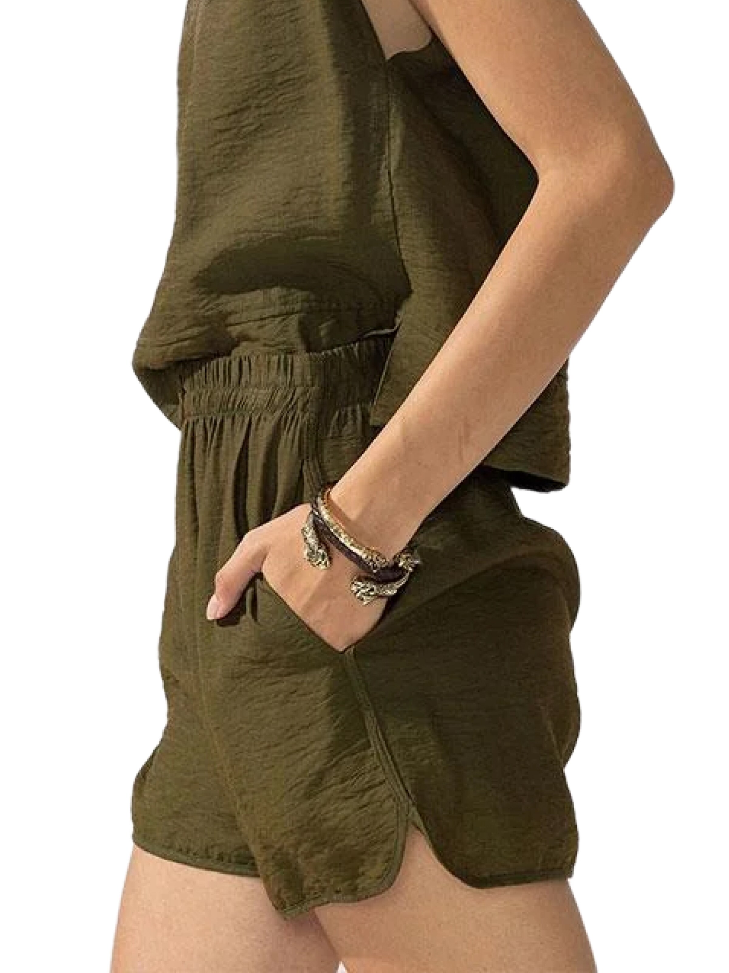 Rivus Regular Pants in Green