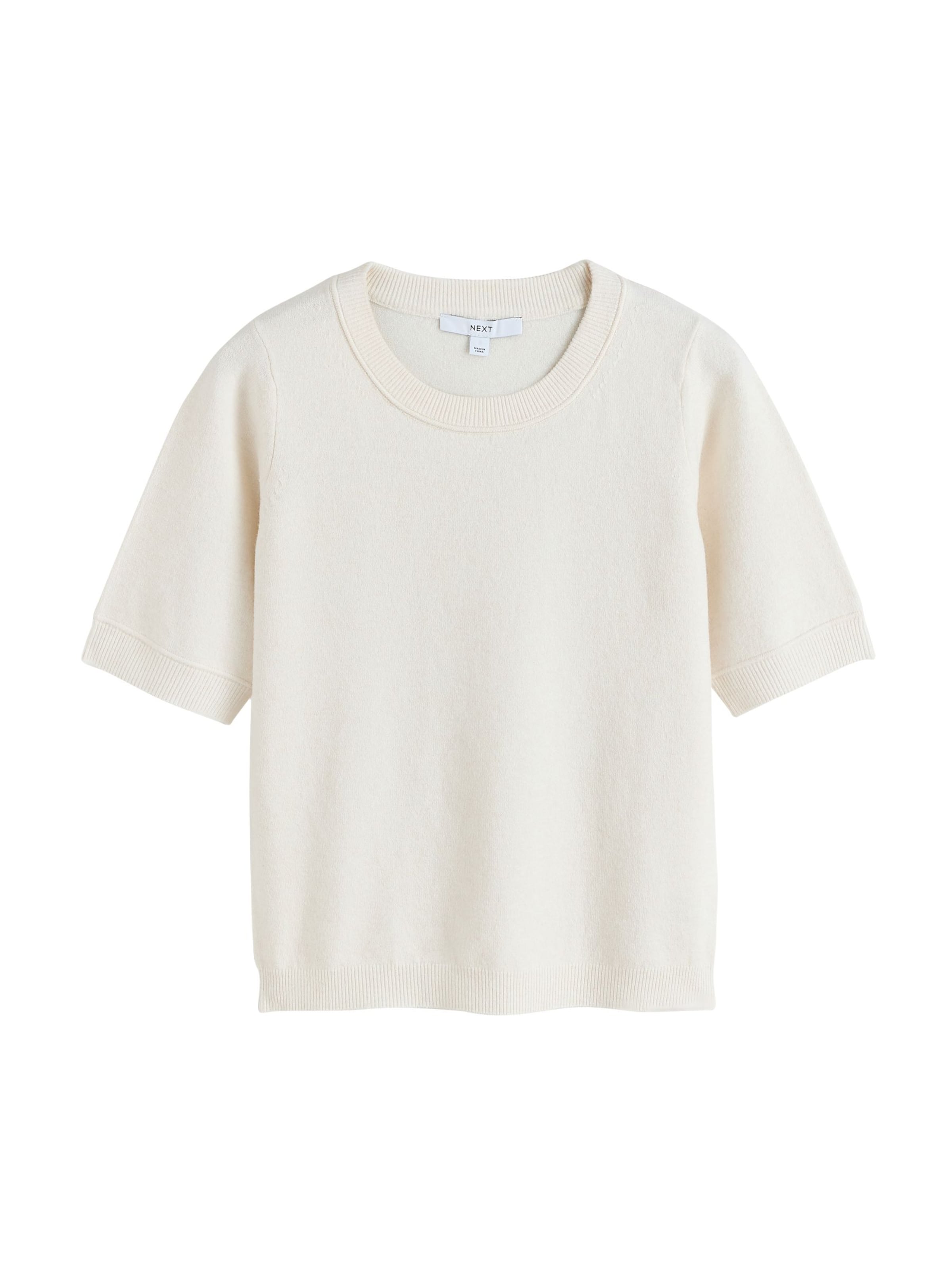 Next Sweater in White: front