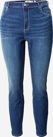 Vero Moda Curve Skinny Farkut 'Phia' värissä sininen: etupuoli
