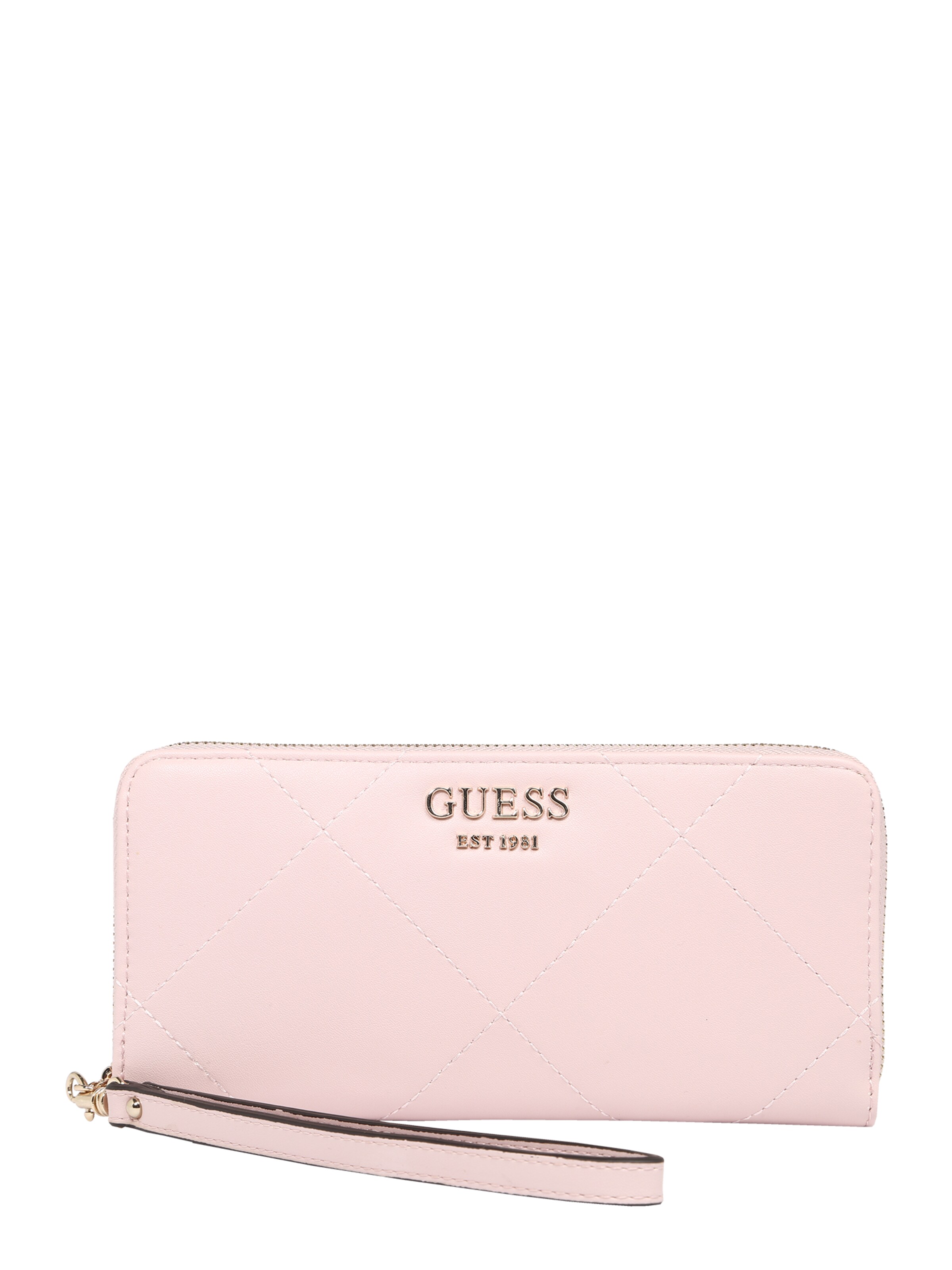 guess pink wallet