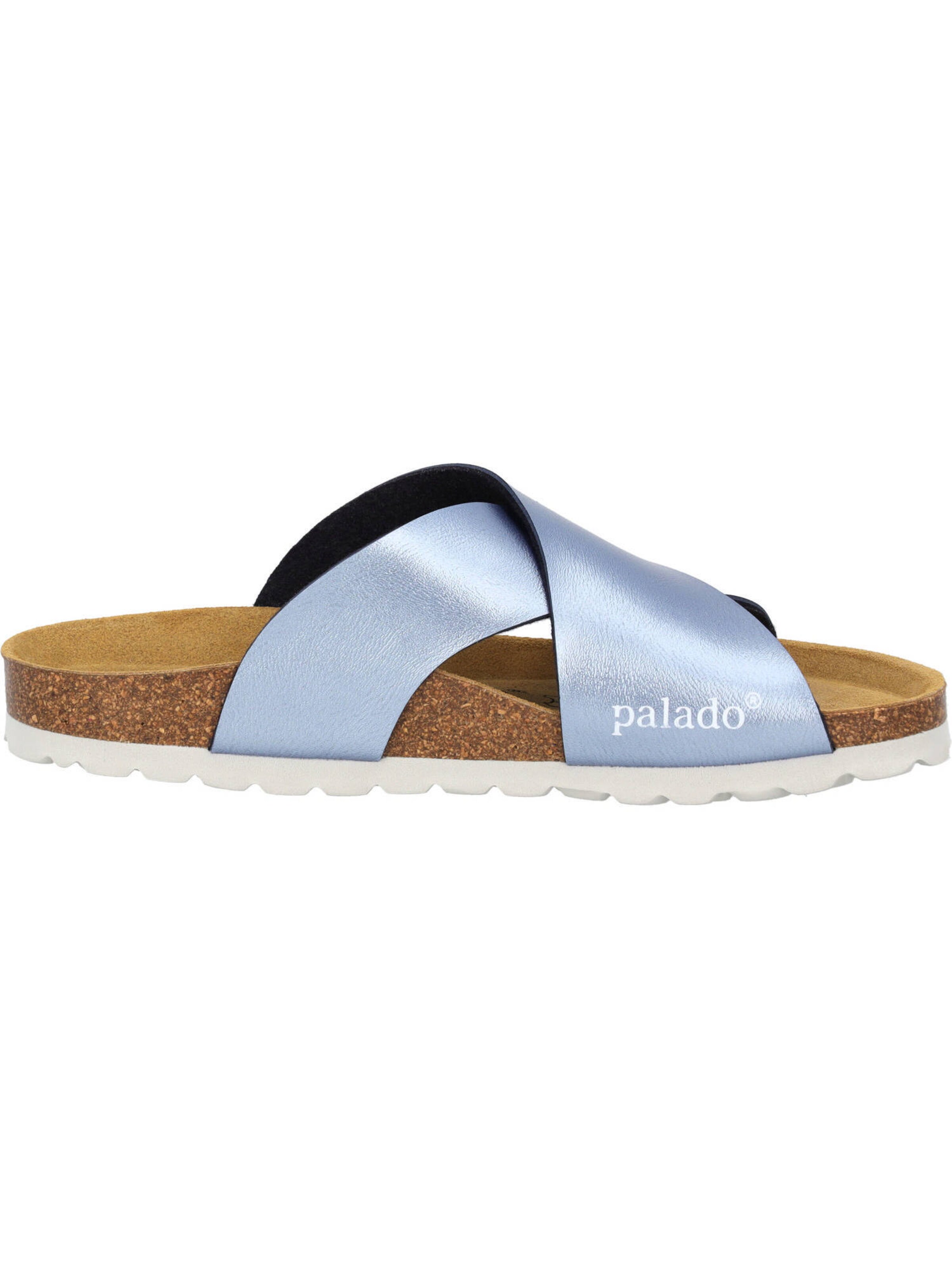 Mule 'Rianel' Palado en bleu