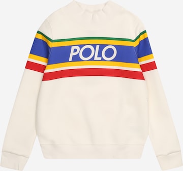 Polo Ralph Lauren Sweatshirt in Weiß: predná strana