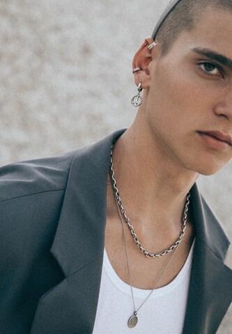 Chaîne Haze&Glory en argent : devant