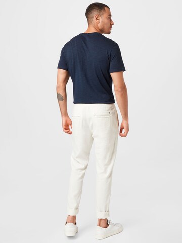 !Solid Regular Trousers in White