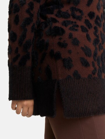 Tom Tailor Women + Strickjacke in Braun