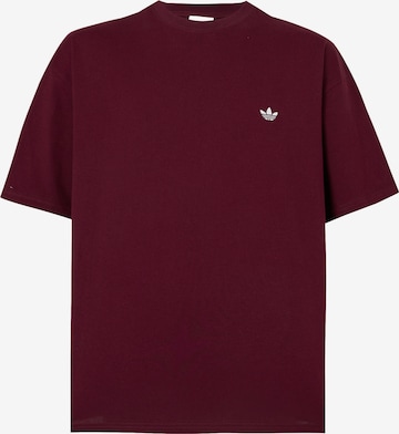 T-Shirt 'ESS' ADIDAS ORIGINALS en rouge : devant