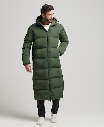 Manteau d’hiver 'Super Duvet' Superdry en vert