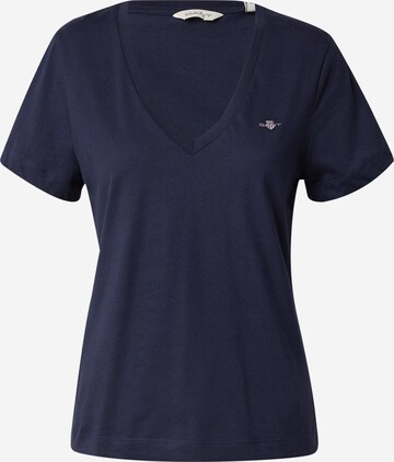 T-shirt GANT en bleu : devant