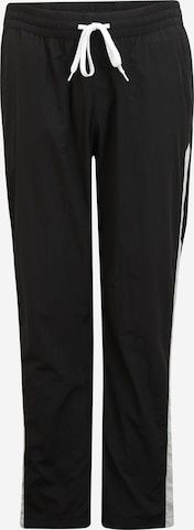 Urban Classics Tapered Trousers in Black: front